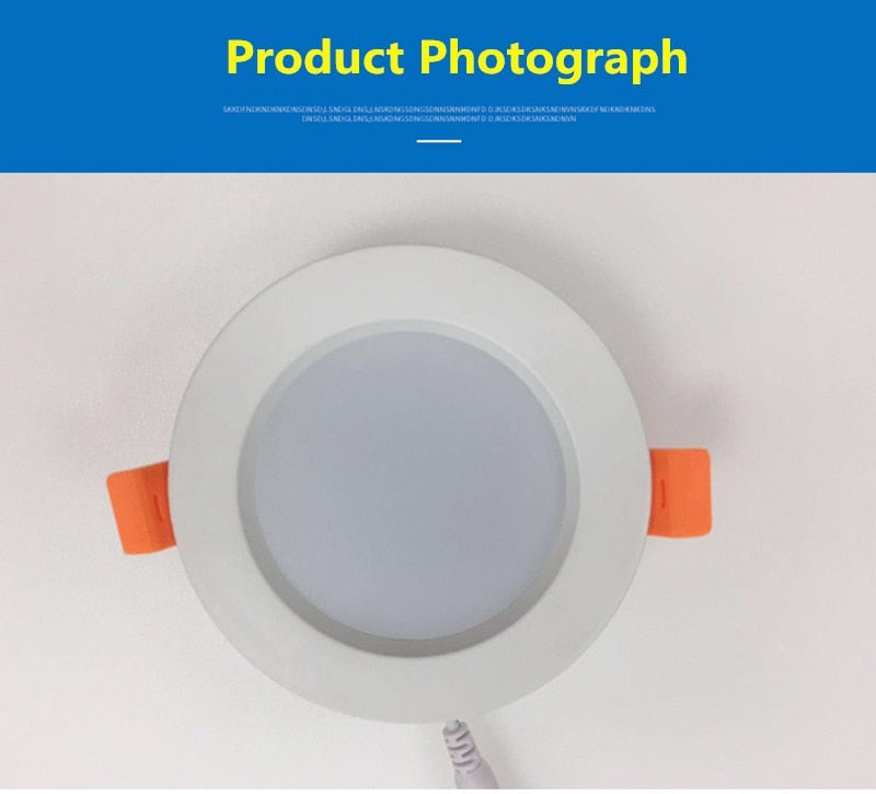 Ultra Bright Round LED Downlight 3W 5W 7W 9W 12W 15W 18W 24W 30W Aluminum AC110V 220V LED Down Light Ceiling Recessed Spot Light