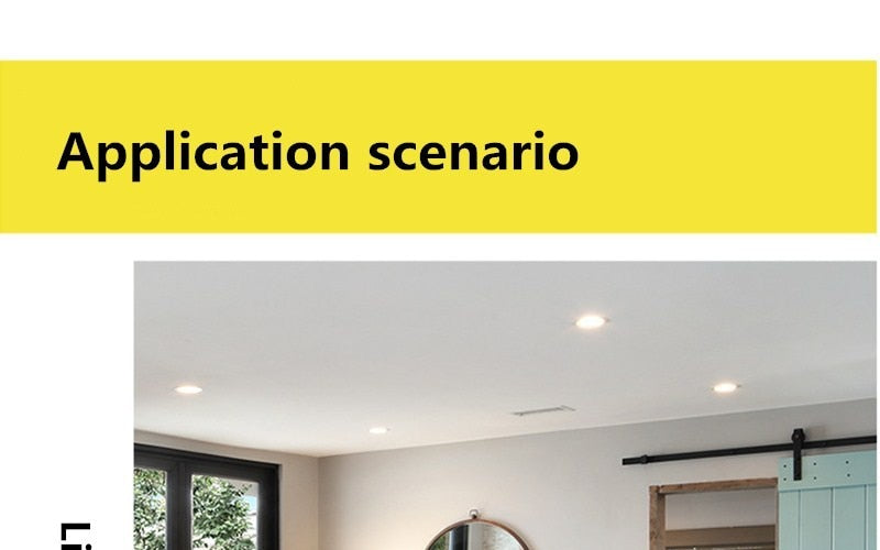 Ultra Bright Round LED Downlight 3W 5W 7W 9W 12W 15W 18W 24W 30W Aluminum AC110V 220V LED Down Light Ceiling Recessed Spot Light