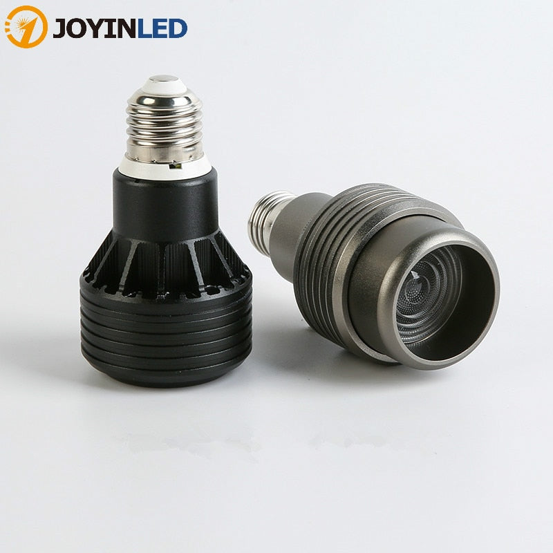 Dimmable E27 par20 LED light Zoom Spotlight Angle adjustment  cob ceiling 7w 12w dining/living room bar cafe LED downlight