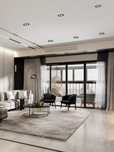 Dimmable black LED downlight COB spotlight ceiling light grid light AC110V 220V 7W 9W 12W 14W 18W 24W recessed square led panel