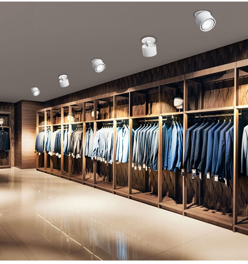 Adjustable Recessed Ceiling Downlights 10W 12W 15W Dimmable LED Recessed lamp Nordic Spot light for indoor Spot lighting fixture