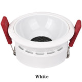 DBF 2021 New Anti-Glare Ceiling Spot Light 7W 12W 18W 20W Honeycomb Nest Reflector Hotel Wall Washer Dimmable Embedded Downlight