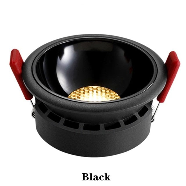 DBF 2021 New Anti-Glare Ceiling Spot Light 7W 12W 18W 20W Honeycomb Nest Reflector Hotel Wall Washer Dimmable Embedded Downlight