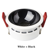 DBF 2021 New Anti-Glare Ceiling Spot Light 7W 12W 18W 20W Honeycomb Nest Reflector Hotel Wall Washer Dimmable Embedded Downlight