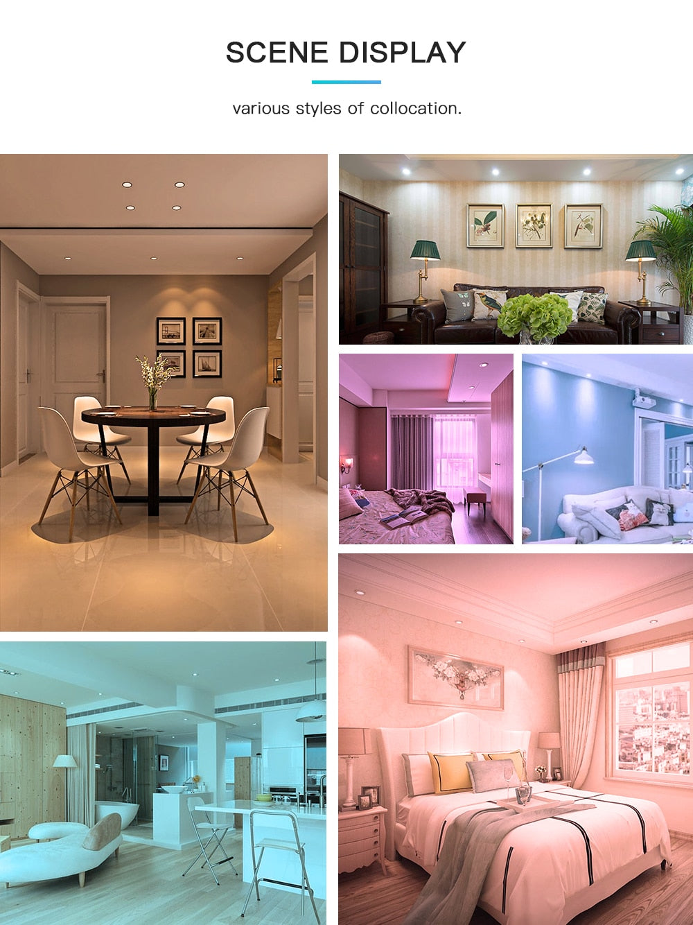 GLEDOPTO Zigbee 3.0 Smart RGBCCT Recessed Downlight LED 12W Pro Dimmable Waterproof IP54 For Kitchen Bedroom Corridor Bathroom