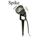 Outdoor LED Garden Lawn Light 9W Landscape Lamp Spike Waterproof DC12V Path Bulb Warm White Green Spot Lights  220V 110V
