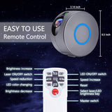 Galaxy Led Projector Night Light Projection Lamp 6 Colors Star Sky Rotation The Ceiling Lamp for Bedroom Kids Gift Starry Lights