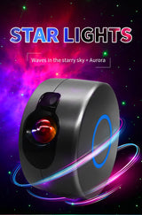 Galaxy Led Projector Night Light Projection Lamp 6 Colors Star Sky Rotation The Ceiling Lamp for Bedroom Kids Gift Starry Lights