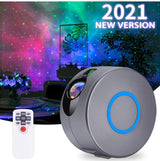 Galaxy Led Projector Night Light Projection Lamp 6 Colors Star Sky Rotation The Ceiling Lamp for Bedroom Kids Gift Starry Lights