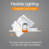 LED Ceiling Spot Light 45° Adjustable 7W 12W 20W Led light fixtur 220V Indoor Lighting for Living room Kitchen LED Downlight