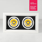 Double Dimmable Led downlight light Ceiling Spot Light 10w 20W 30W ac85-240V ceiling recessed Lights Indoor Lighting