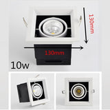 Double Dimmable Led downlight light Ceiling Spot Light 10w 20W 30W ac85-240V ceiling recessed Lights Indoor Lighting