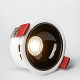 CRI90 Anti-glare Recessed Ceiling Downlight lamp 7W 12W 18W 20W honeycomb cob led spot lights Ceiling Fixtures Lighting 85-265V