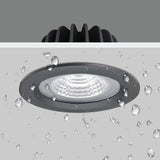IP65 Waterproof Fire-proof LED Downlight 15W 12W 7W 5W Recessed LED Lamp Spot Light LED  for sauna steam bath kitchen bathroom