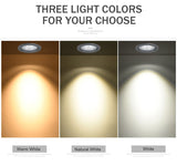 IP65 Waterproof Fire-proof LED Downlight 15W 12W 7W 5W Recessed LED Lamp Spot Light LED  for sauna steam bath kitchen bathroom