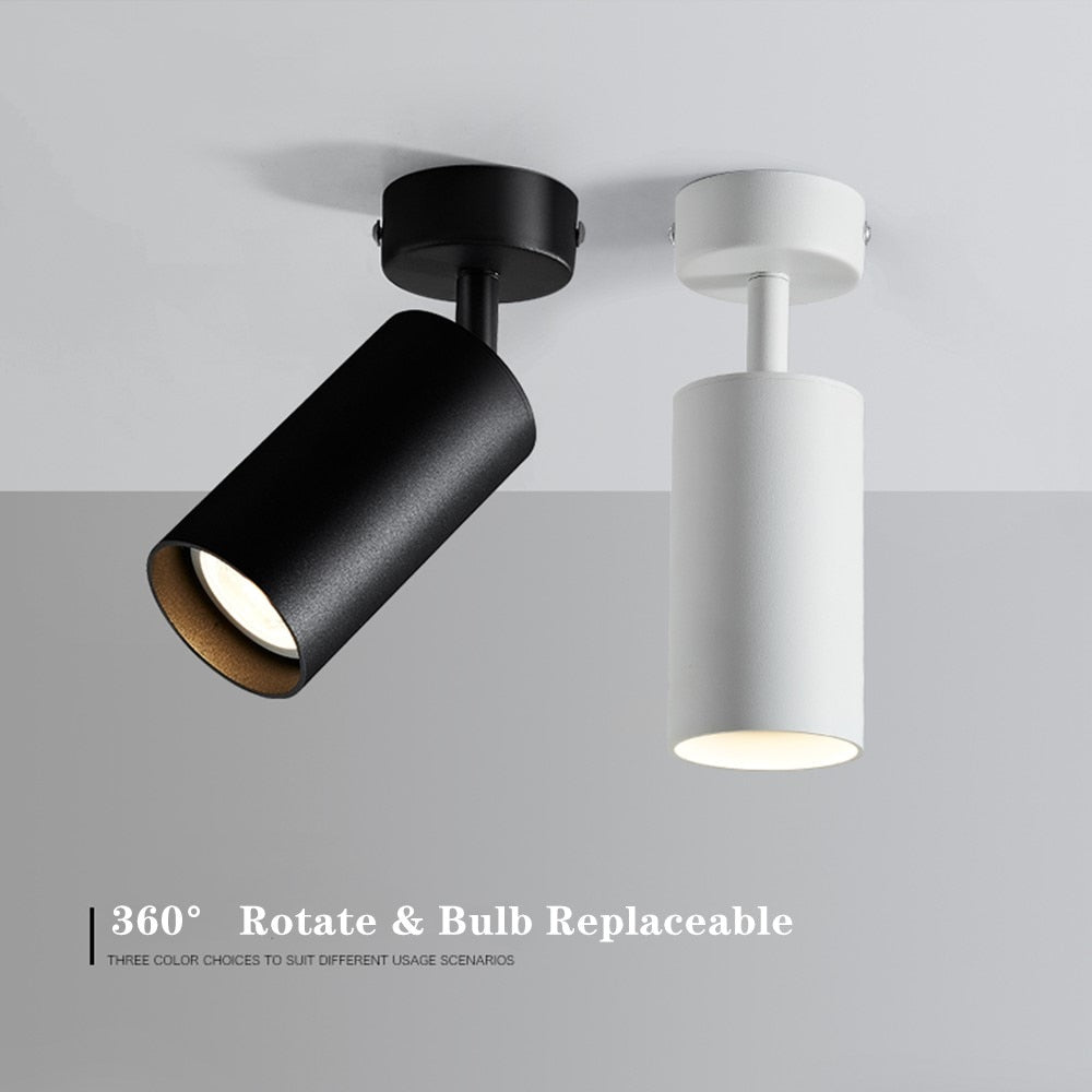 Surface Mounted LED Downlight GU10 Led Bulb Replaceable Ceiling Lamp AC220V 110V Downlight LED spot indoor LED Spot Lighting