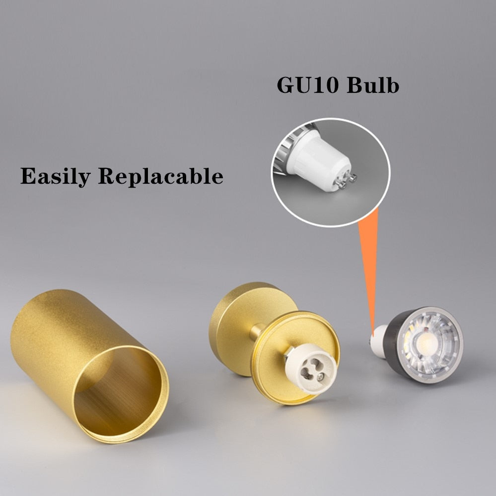 Surface Mounted LED Downlight GU10 Led Bulb Replaceable Ceiling Lamp AC220V 110V Downlight LED spot indoor LED Spot Lighting