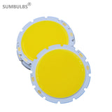 Downlight bulb LED COB light source 49mm round 15W 20W 30W Chip On Board LED warm nature cold white for diy lamp