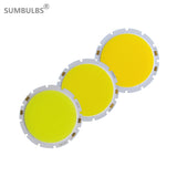 Downlight bulb LED COB light source 49mm round 15W 20W 30W Chip On Board LED warm nature cold white for diy lamp