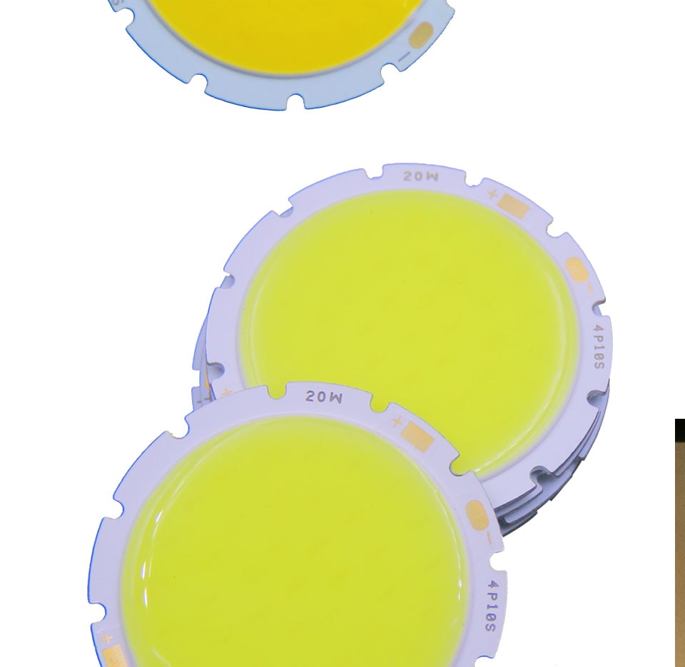 Downlight bulb LED COB light source 49mm round 15W 20W 30W Chip On Board LED warm nature cold white for diy lamp