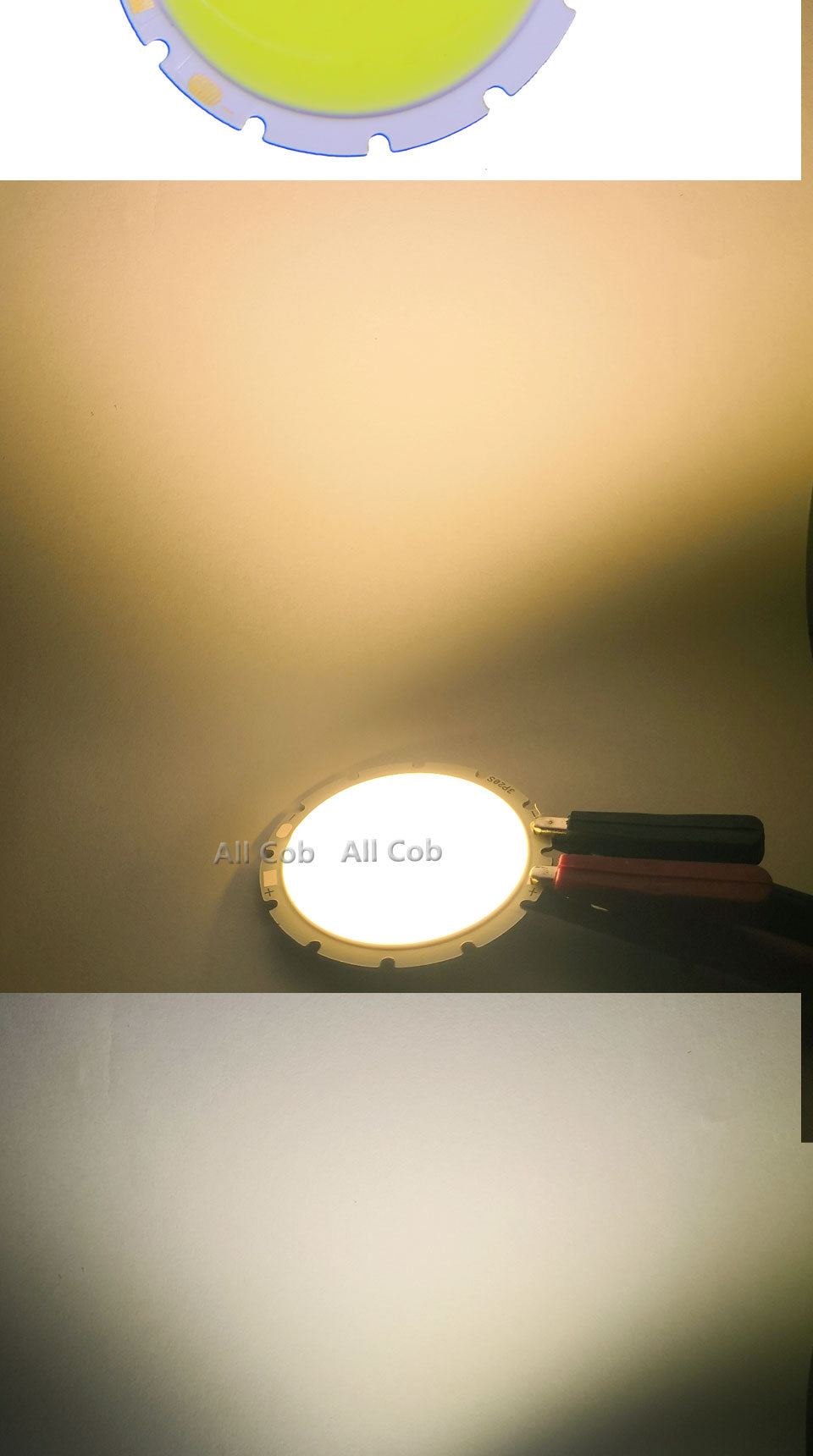 Downlight bulb LED COB light source 49mm round 15W 20W 30W Chip On Board LED warm nature cold white for diy lamp