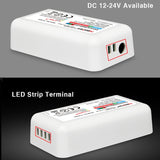 FUT025 Miboxer DC12-24V 2.4G Wireless Touch screen led RGB controller 18A RF remote control for led RGB strip/bulb/downlight/tap