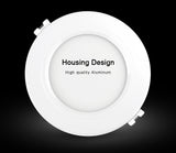 Smart 6W RGB + CCT LED Downlight 110V 220V dimmable recessed Led ceiling panel lights compatible FUT092 remote/WIFI APP control