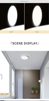 LED Ceiling Light 6W 9W 13W 18W 24W Modern Surface Ceiling Lamp AC85-265V For Kitchen Bedroom Bathroom Lamps