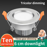 Downlight Led Small Hole Light Embedded Hole 5cm5.5cm6cm6.5cm Cat's Eye Light Ceiling Spotlight Living Room