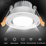 Downlight Led Small Hole Light Embedded Hole 5cm5.5cm6cm6.5cm Cat's Eye Light Ceiling Spotlight Living Room