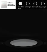 Downlight Led Small Hole Light Embedded Hole 5cm5.5cm6cm6.5cm Cat's Eye Light Ceiling Spotlight Living Room
