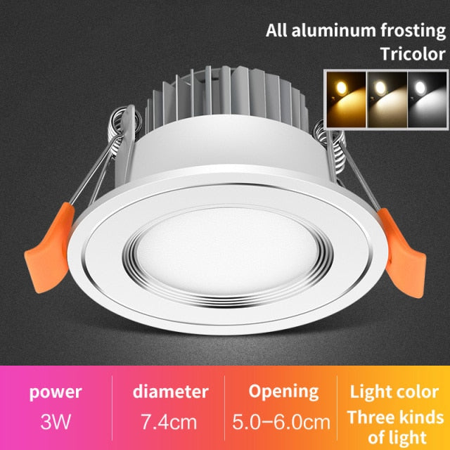 Downlight Led Small Hole Light Embedded Hole 5cm5.5cm6cm6.5cm Cat&#39;s Eye Light Ceiling Spotlight Living Room