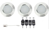 Ultra-Thin Concealed Mini LED Downlight LED Display Kitchen Under Cabinet Light With 12V 2M Terminal Cable LED Lighting For Home