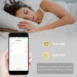 Lonsonho WiFi Smart Spot Led Downlight 220V RGB+C+W 5W 7W 10W Tuya Smart Life Wireless Remote Control Works Alexa Google Home