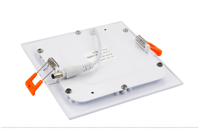 Ultra Thin LED Panel Downlight 3W 4W 6W 9W 12W 15W 18W Round/Square LED Ceiling Recessed Light AC85-265V LED Panel Light SMD2835