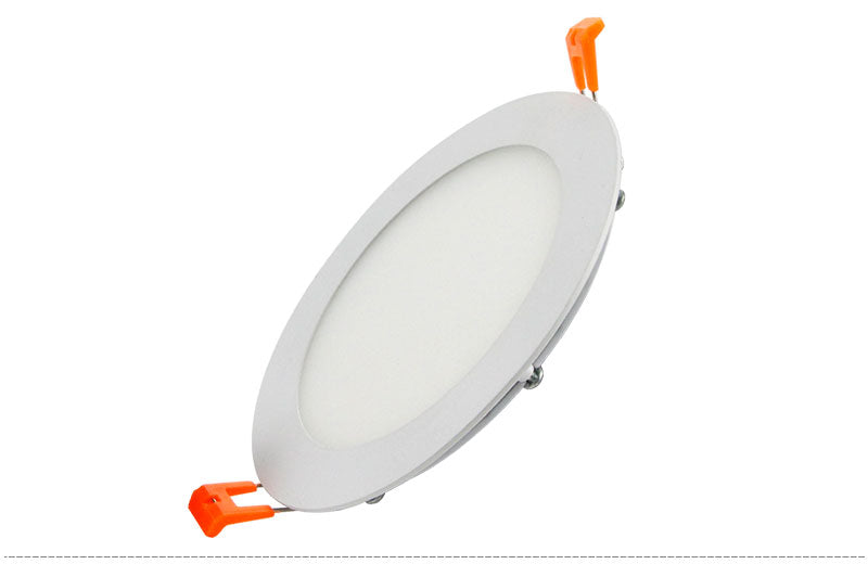 Ultra Thin LED Panel Downlight 3W 4W 6W 9W 12W 15W 18W Round/Square LED Ceiling Recessed Light AC85-265V LED Panel Light SMD2835