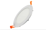 Ultra Thin LED Panel Downlight 3W 4W 6W 9W 12W 15W 18W Round/Square LED Ceiling Recessed Light AC85-265V LED Panel Light SMD2835