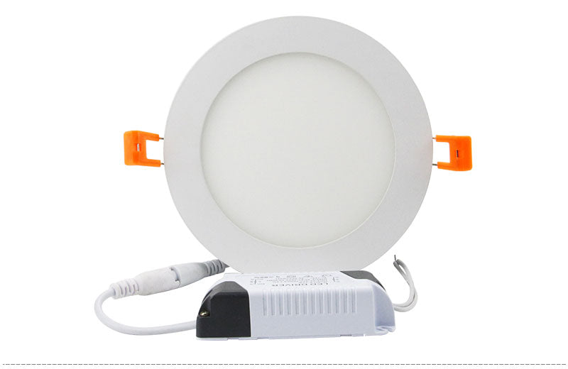 Ultra Thin LED Panel Downlight 3W 4W 6W 9W 12W 15W 18W Round/Square LED Ceiling Recessed Light AC85-265V LED Panel Light SMD2835