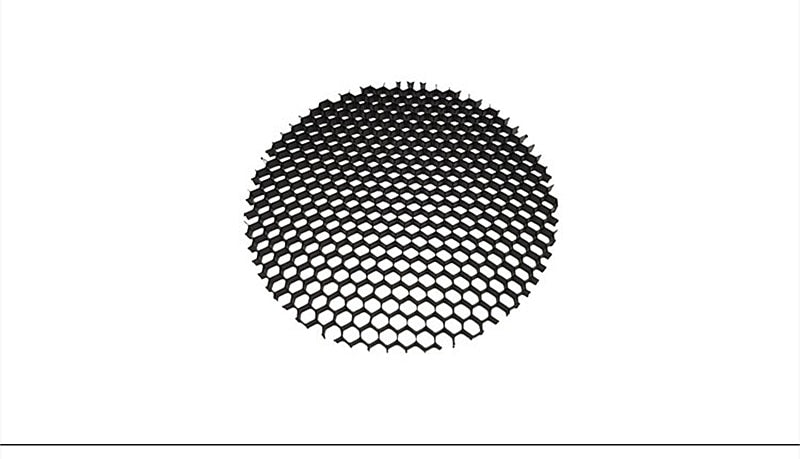 Aluminum Anti-glare Honeycomb Mesh Cover Black Downlight Track Lamp Grill Filter Light Shade Hood Spot Lighting Fitting Fixtures