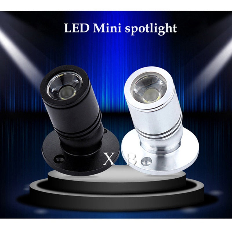 led recessed cabinet mini spot light 1W 3W AC85-265V downlight 12V DC jewelry show Include Led Driver 4000K Ceiling light lamp
