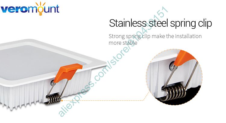 MiBoxer FUT064 9W RGB+CCT Square LED Downlight AC110V 220V Smart Indoor Lamp 2.4G RF Remote Smartphone APP WiFi Voice Control