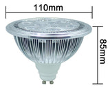 Dimmable LED AR111 lamp 12w GU10 led AR111 downlight ES111 LED spotlight AC85-265V