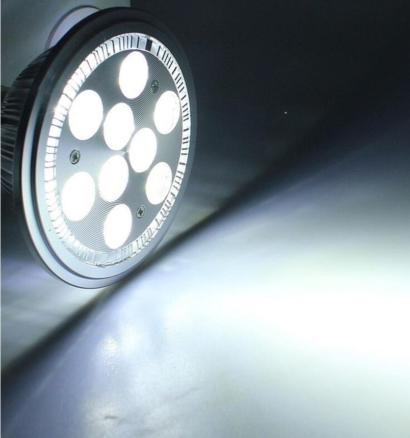 Dimmable LED AR111 lamp 12w GU10 led AR111 downlight ES111 LED spotlight AC85-265V