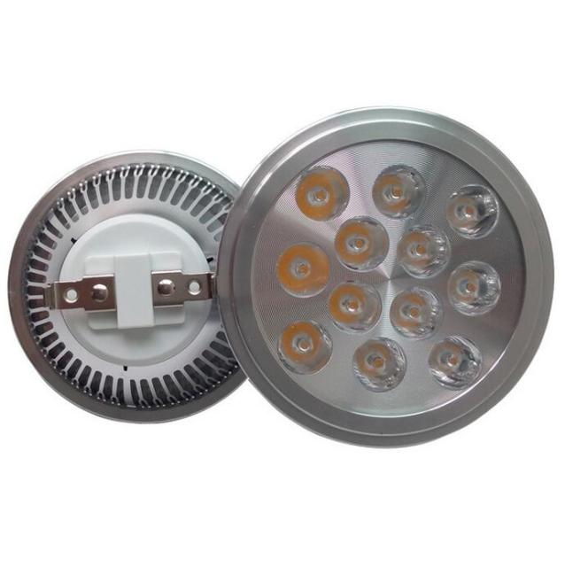 Dimmable LED AR111 lamp 12w GU10 led AR111 downlight ES111 LED spotlight AC85-265V
