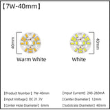 5pcs/Lot 3W 5W 7W 9W SMD5730 LED Chips 240mA 260mA Constant Current Input Light Bead For White/Warm DIY Downlight