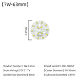 5pcs/Lot 3W 5W 7W 9W SMD5730 LED Chips 240mA 260mA Constant Current Input Light Bead For White/Warm DIY Downlight