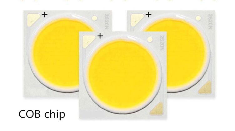 double Dimmable LED COB Spotlight Ceiling lamp AC85-265V 7W 10W 12W 15W 20w 30w 40w Aluminum recessed downlights Led Spot Light