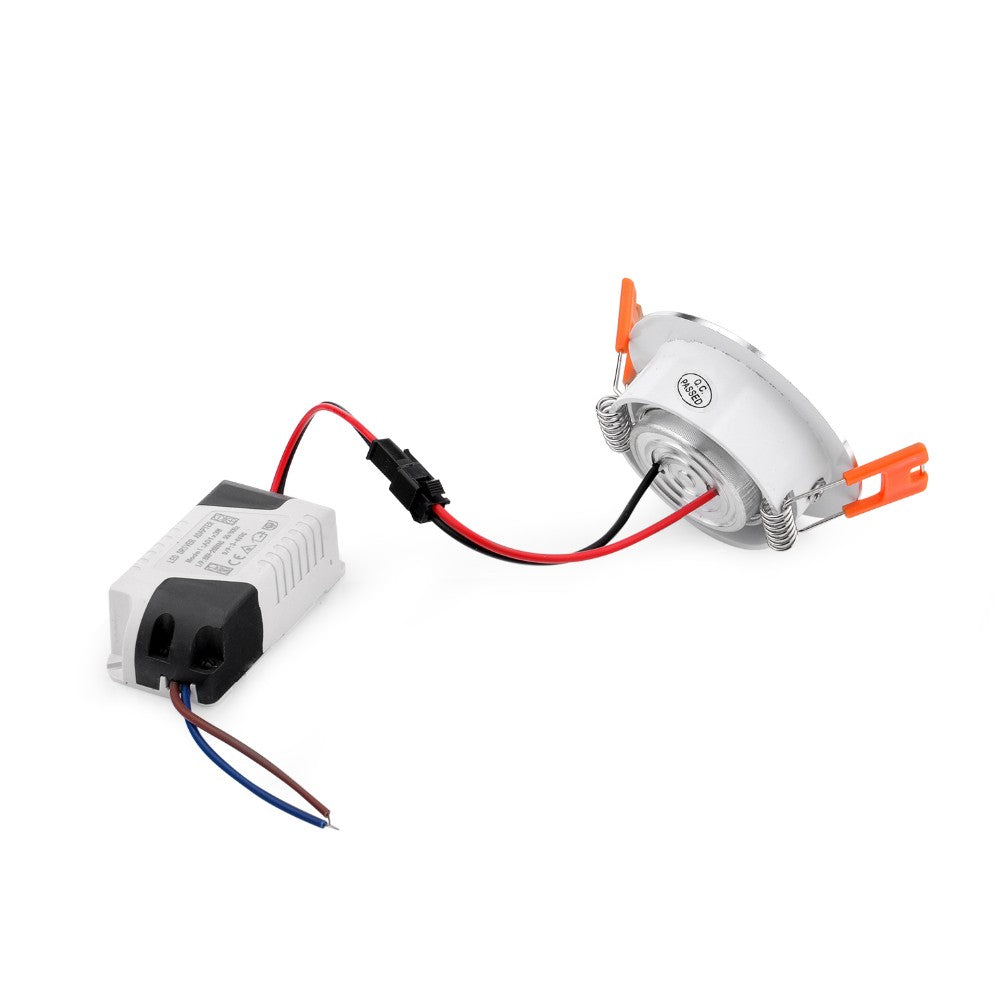 JOYINLED@3W Under Cabinet Led Light Cut Hole 50 mm Mini Led Downlight