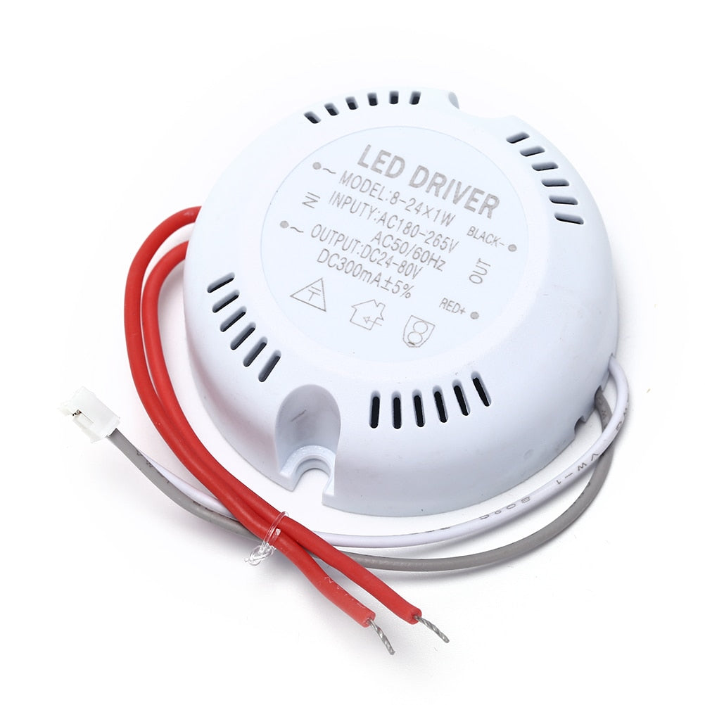 LED Driver Ceiling Driver 1 Pcs 24W 36w 220v Round Driver Lighting Transform For LED Downlights Lights Accessories