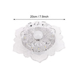 Modern LED aisle lights flower-shaped crystal spotlights downlights embedded ceiling creative corridor living room bedroom